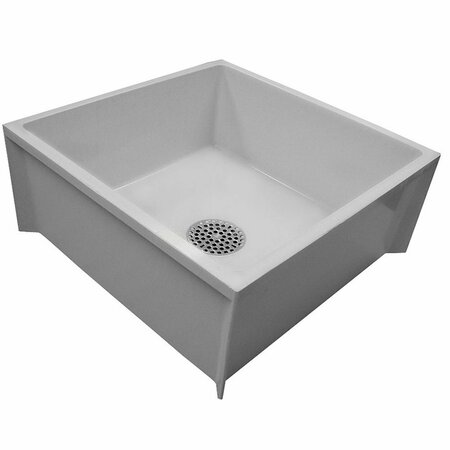 JONES STEPHENS 24 in. x 24 in. x 10 in. Mop Service Basin S55240